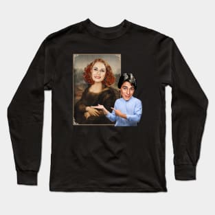 Who's the Boss / Mona Lisa Long Sleeve T-Shirt